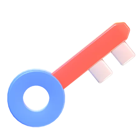 Llave  3D Icon