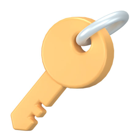 Llave  3D Icon