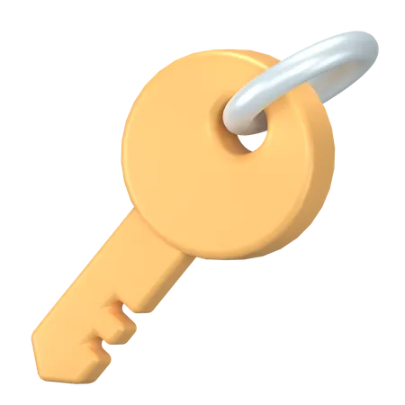 Llave  3D Icon