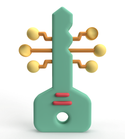 Llave maestra  3D Icon