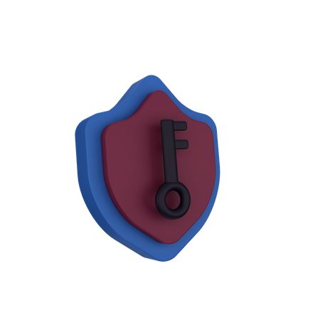 Clave de seguridad  3D Icon