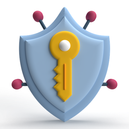 Clave de seguridad  3D Icon