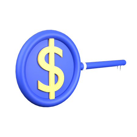 Clave financiera  3D Icon