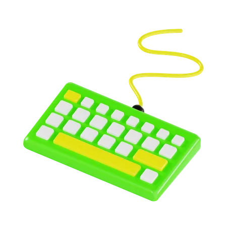 Clavier  3D Icon