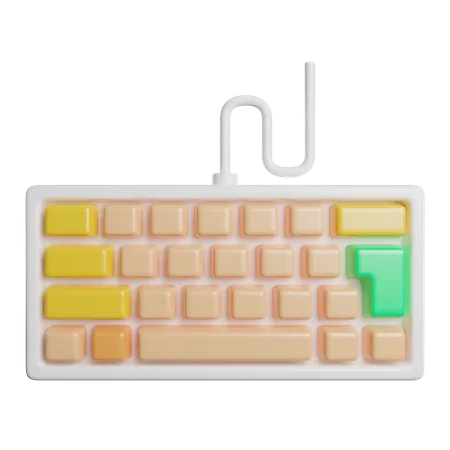 Clavier  3D Icon