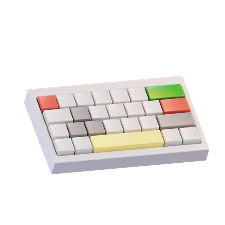 Clavier  3D Icon