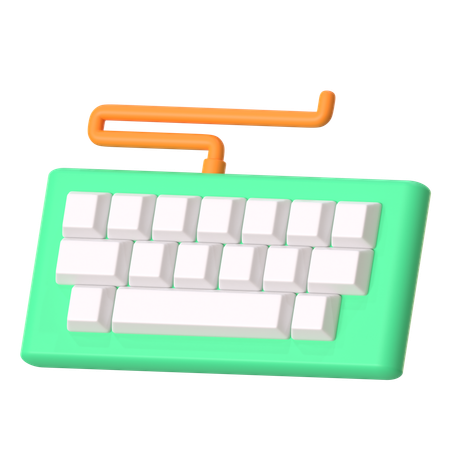 Clavier  3D Icon