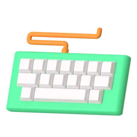 Clavier  3D Icon