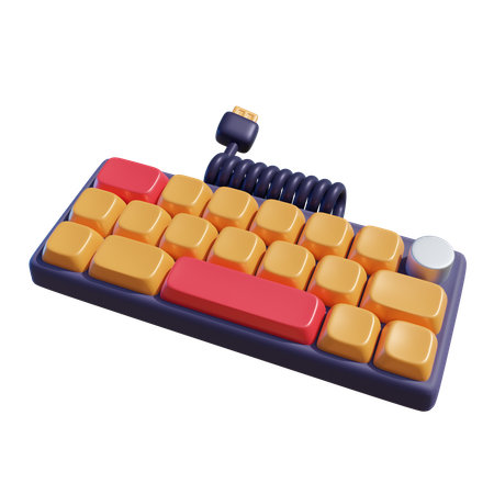 Clavier  3D Icon