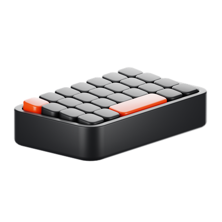 Clavier  3D Icon