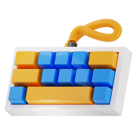 Clavier  3D Icon