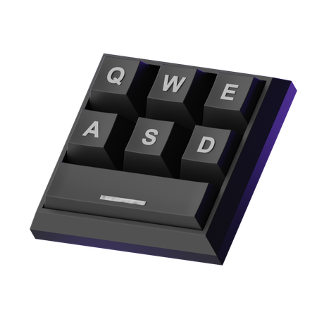 Clavier  3D Icon