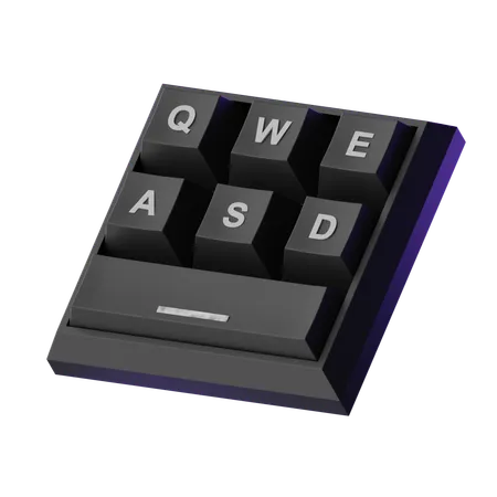 Clavier  3D Icon