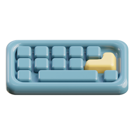 Clavier  3D Icon