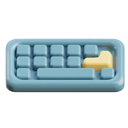 Clavier  3D Icon