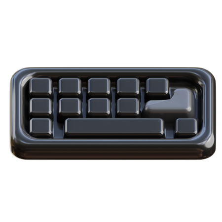 Clavier  3D Icon