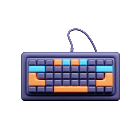 Clavier  3D Icon