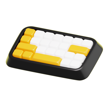 Clavier  3D Icon