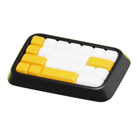 Clavier  3D Icon