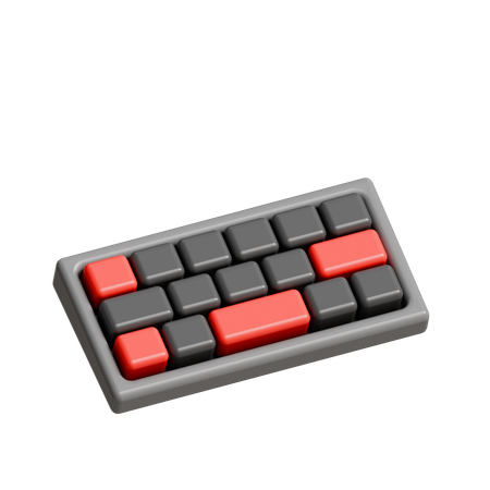 Clavier  3D Icon