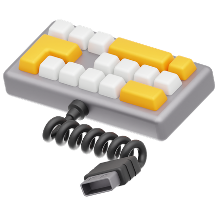 Clavier  3D Icon