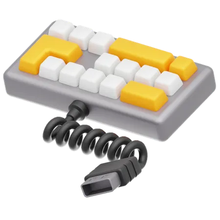 Clavier  3D Icon