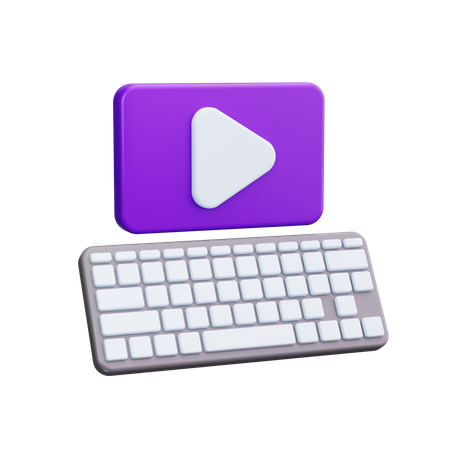 Clavier  3D Icon