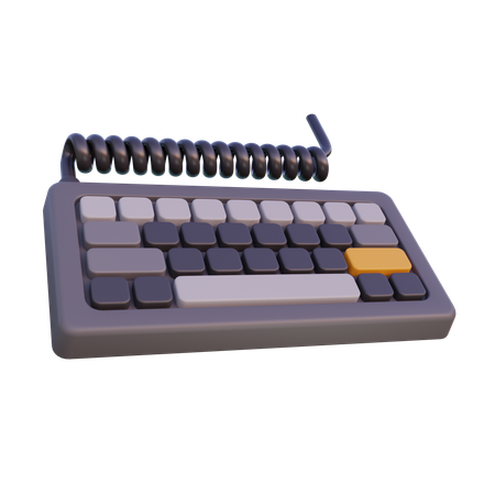 Clavier  3D Icon