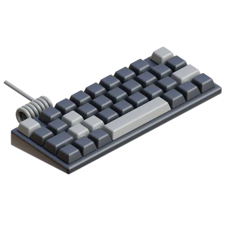 Clavier  3D Icon