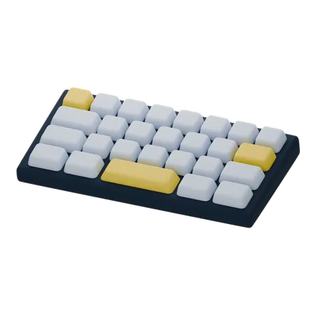 Clavier  3D Icon