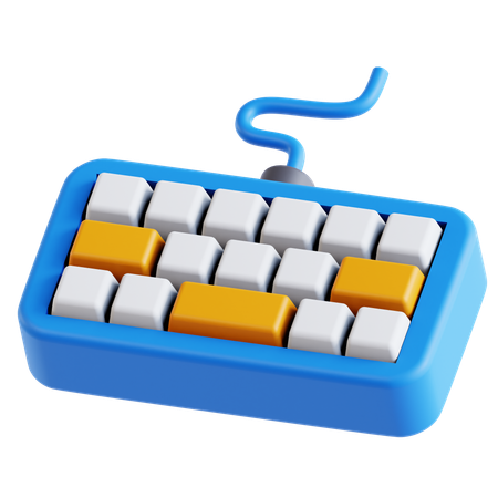 Clavier  3D Icon