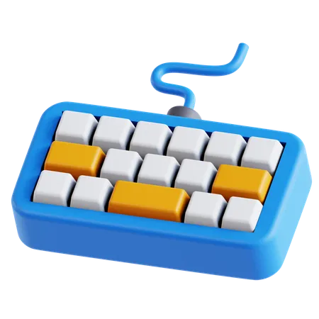 Clavier  3D Icon