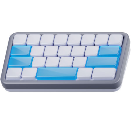 Clavier  3D Icon