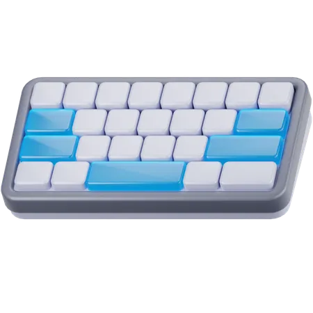 Clavier  3D Icon