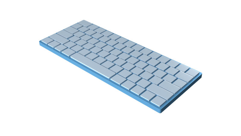 Clavier  3D Icon