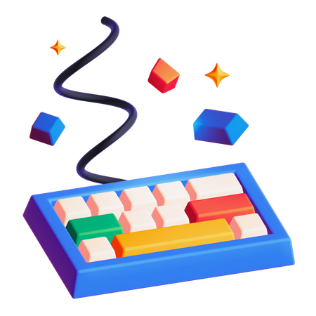 Clavier  3D Icon