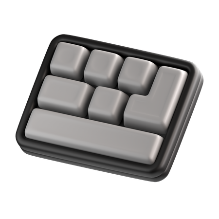 Clavier  3D Icon