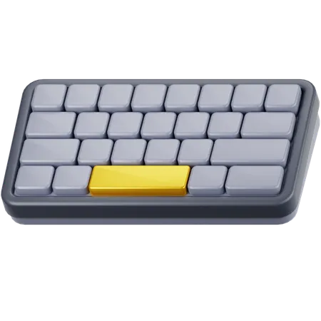 Clavier  3D Icon