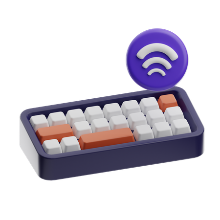 Clavier  3D Icon