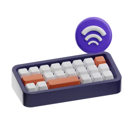 Clavier  3D Icon