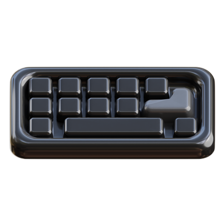 Clavier  3D Icon