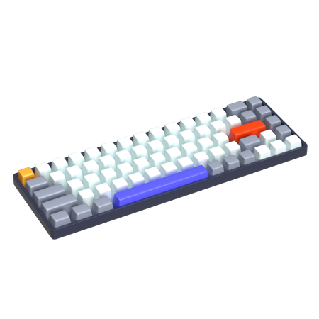 Clavier  3D Icon