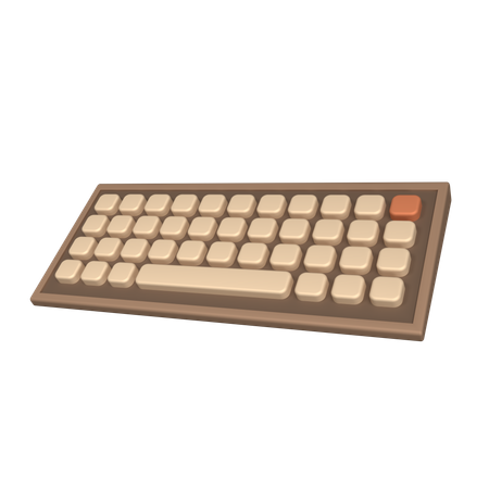 Clavier  3D Icon