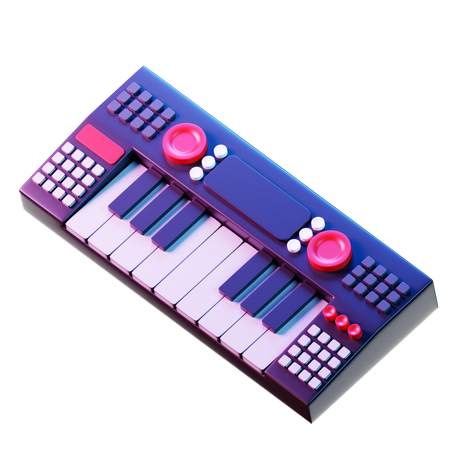 Clavier  3D Icon