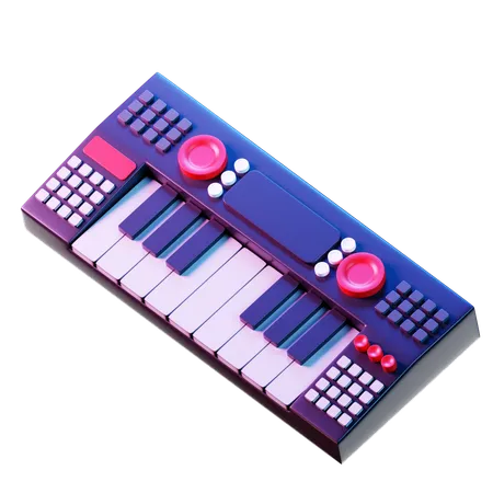 Clavier  3D Icon