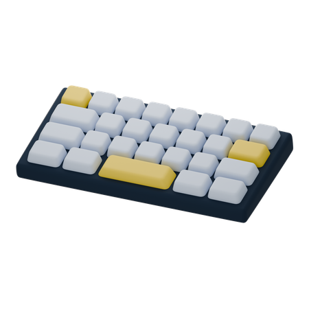 Clavier  3D Icon