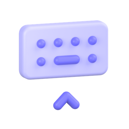 Clavier  3D Icon