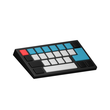 Clavier  3D Icon