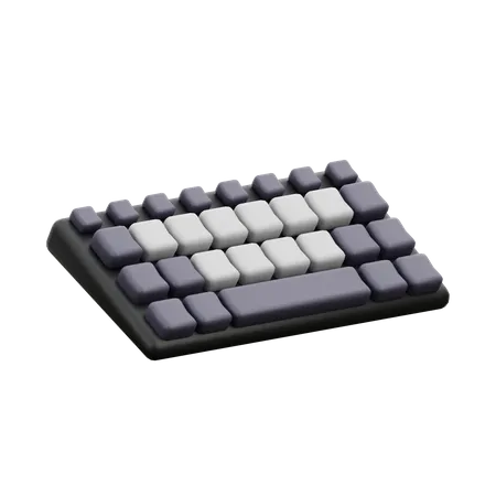 Clavier  3D Icon