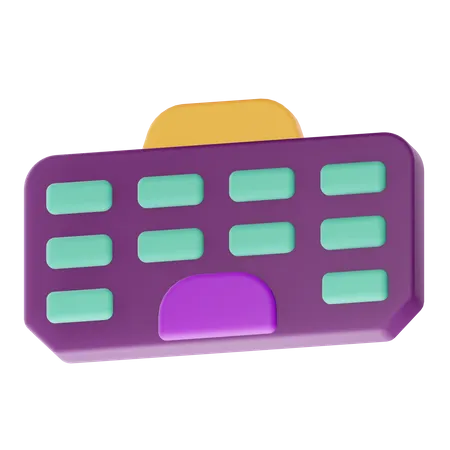 Clavier  3D Icon